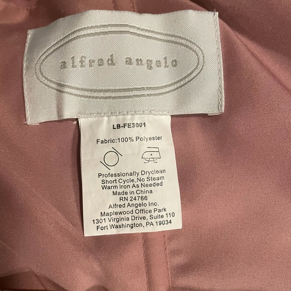 Dress Alfred Angelo corset +skirt custom sizes see pics colorBallet (Cameo) - Picture 9 of 13
